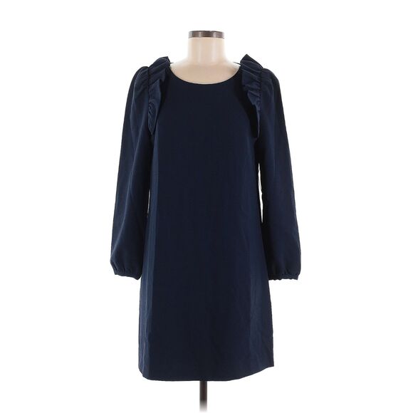NWT Eliza J Navy Blue Dress Size 8 - Picture 1 of 4